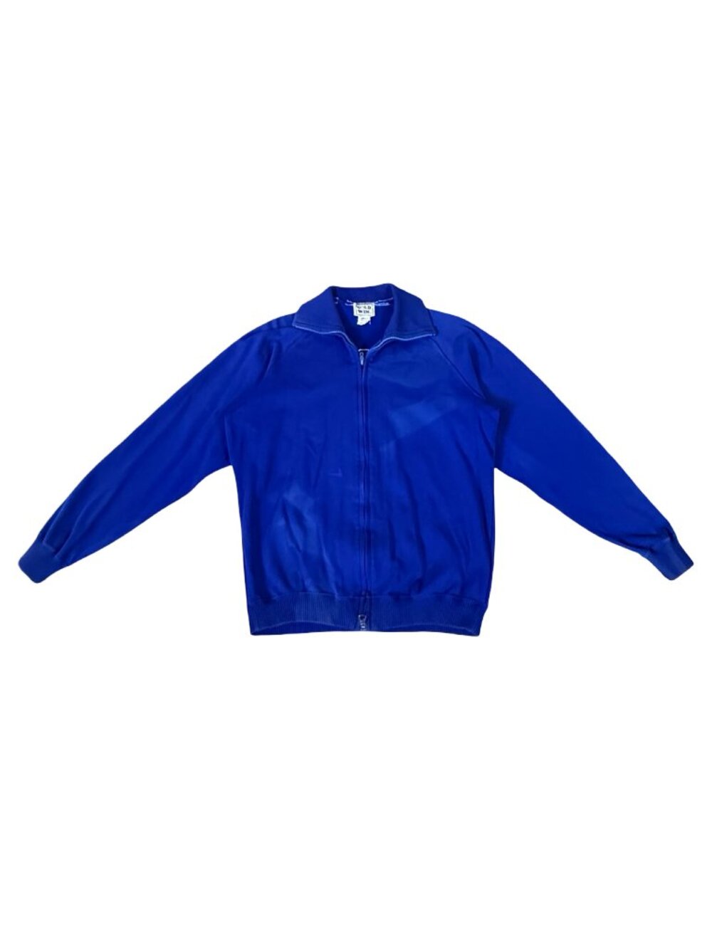Vintage 1990s Gold Win Blue Nylon Zip Up Windbreaker Made in Japan